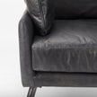 Mercana Cochrane Black Leather Wrapped Chair Clearance