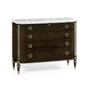 Jonathan Charles Black Eucalyptus Chest of Drawers ( 495561-BEC )
