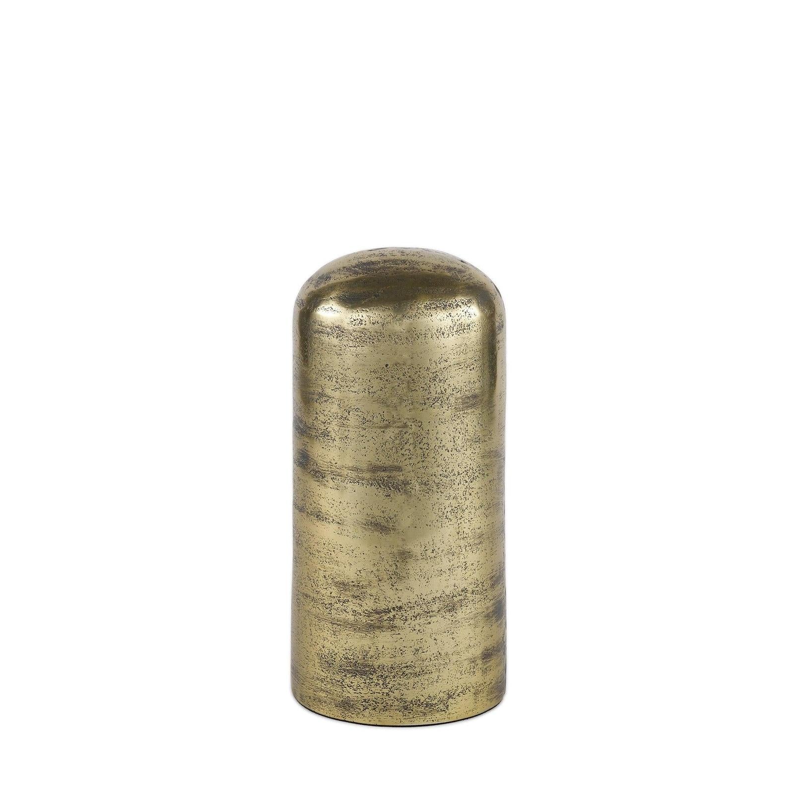 Mercana Quonset Brass Finished Aluminum Metal Ornament Clearance