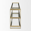 Mercana Trey Metal W/Glass Console Table