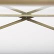 Mercana Trey Metal W/Glass Console Table