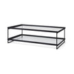 Mercana Trey Metal W/Glass Coffee Table