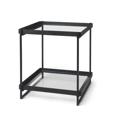 Mercana Trey Metal W/Glass Accent Table