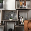 Mercana Simul Light Brown Wood Modular Shelving Unit- Set of 2 Clearance