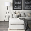 Mercana Hattie Beige and Black Fabric Striped Decorative Pillow Cover