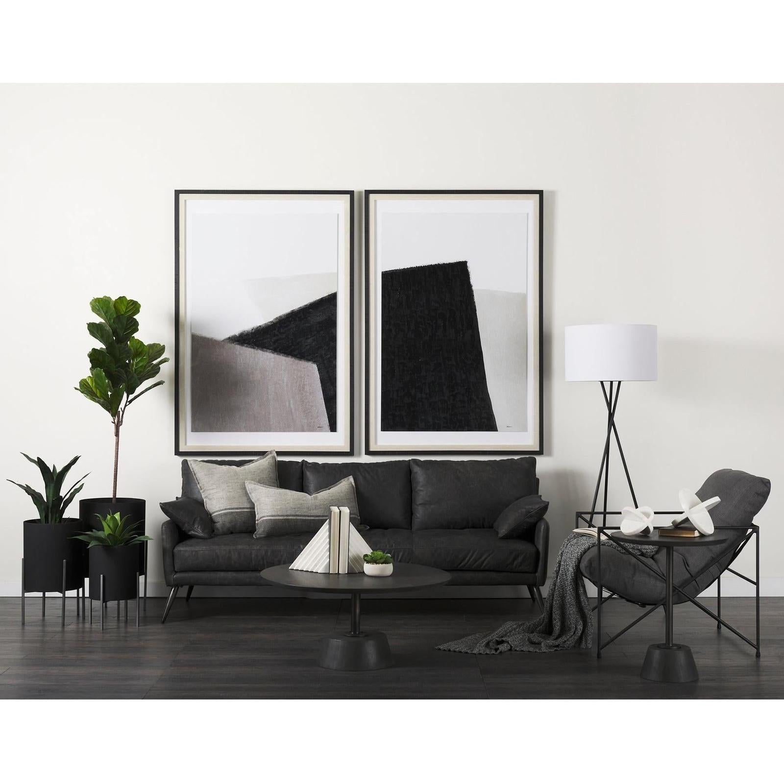 Mercana Cochrane Leather Three Seater Sofa