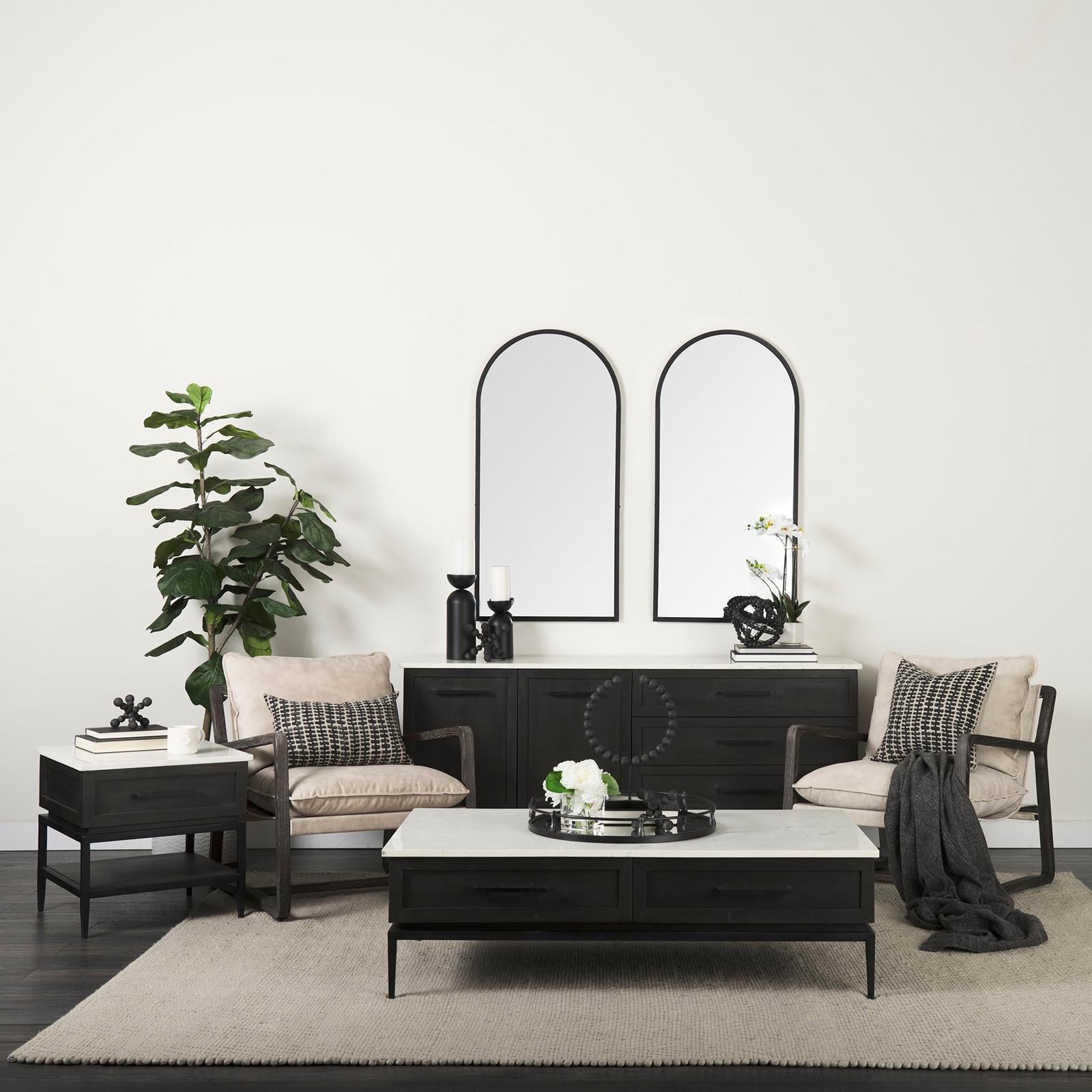 Mercana Earnhardt Black Wooden Beaded Orb Clearance