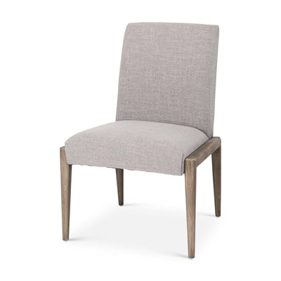 Mercana Palisades Upholstery w/ Solid Wood Armless Dining Chair