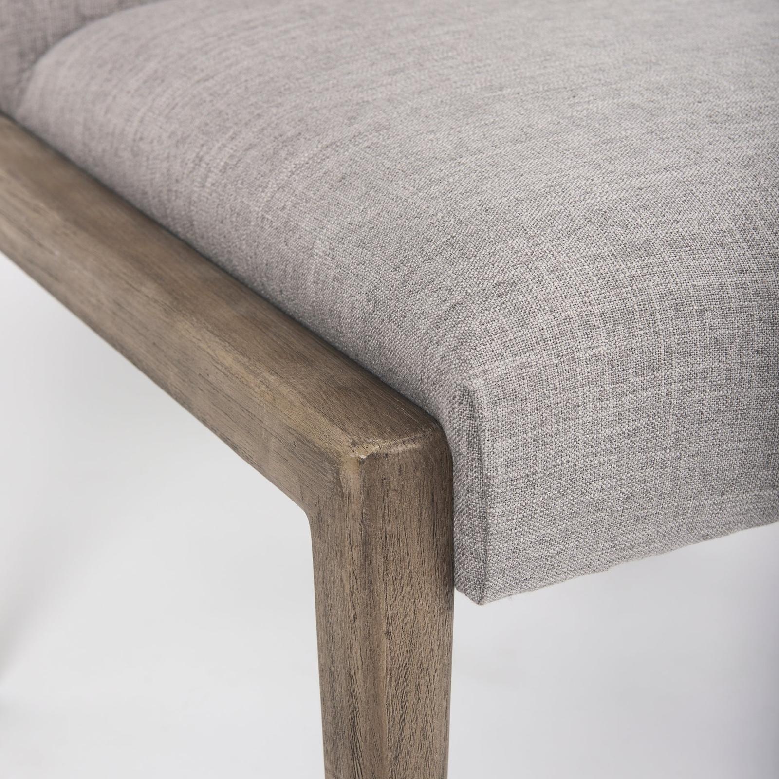 Mercana Palisades Upholstery w/ Solid Wood Armless Dining Chair