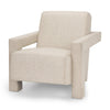 Mercana Sovereign Oatmeal Fully Upholstered Accent Chair Clearance