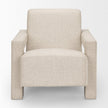 Mercana Sovereign Oatmeal Fully Upholstered Accent Chair Clearance