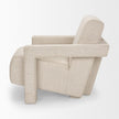 Mercana Sovereign Oatmeal Fully Upholstered Accent Chair Clearance