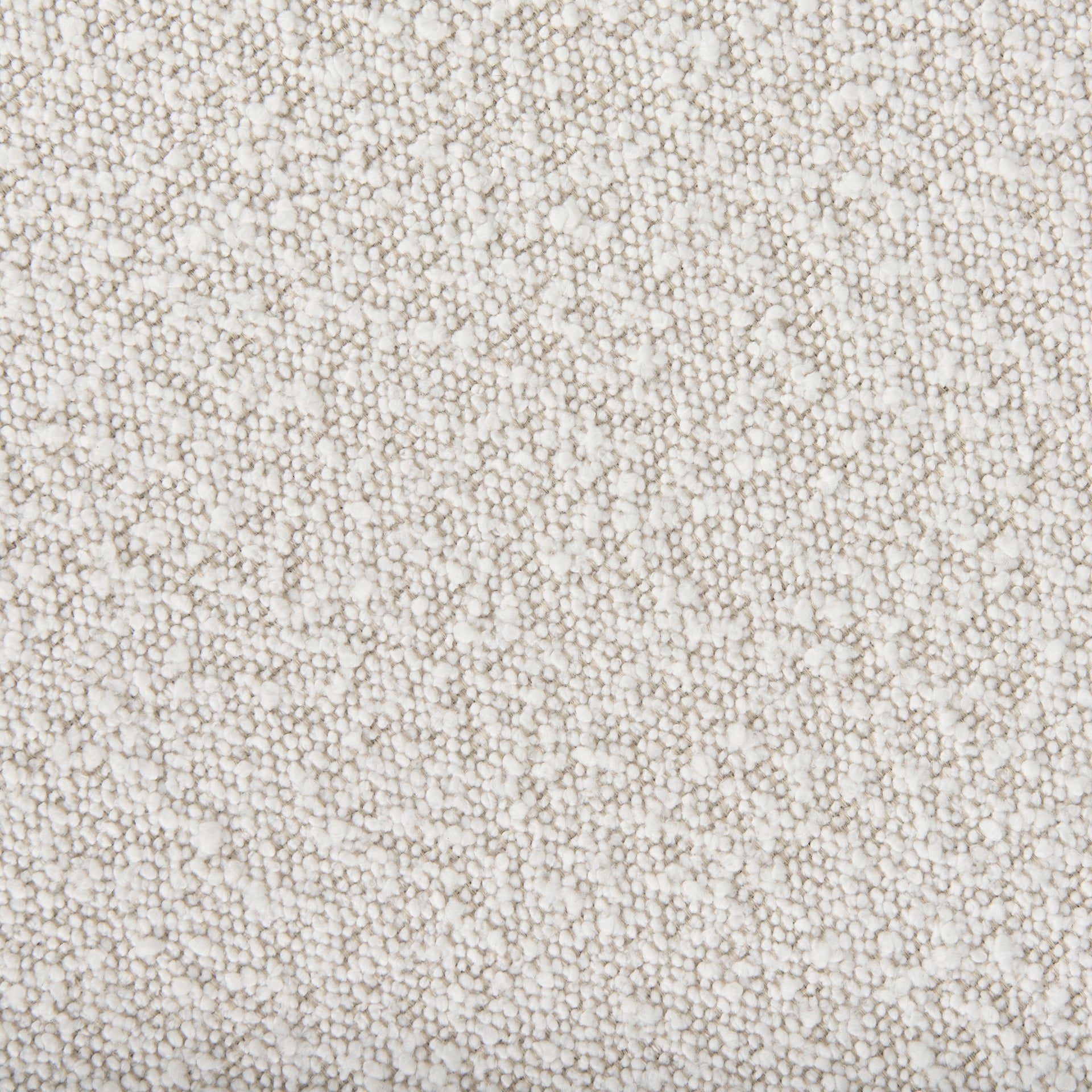 Mercana Amelia Cream Boucle W/Black Metal Upholstered Bench