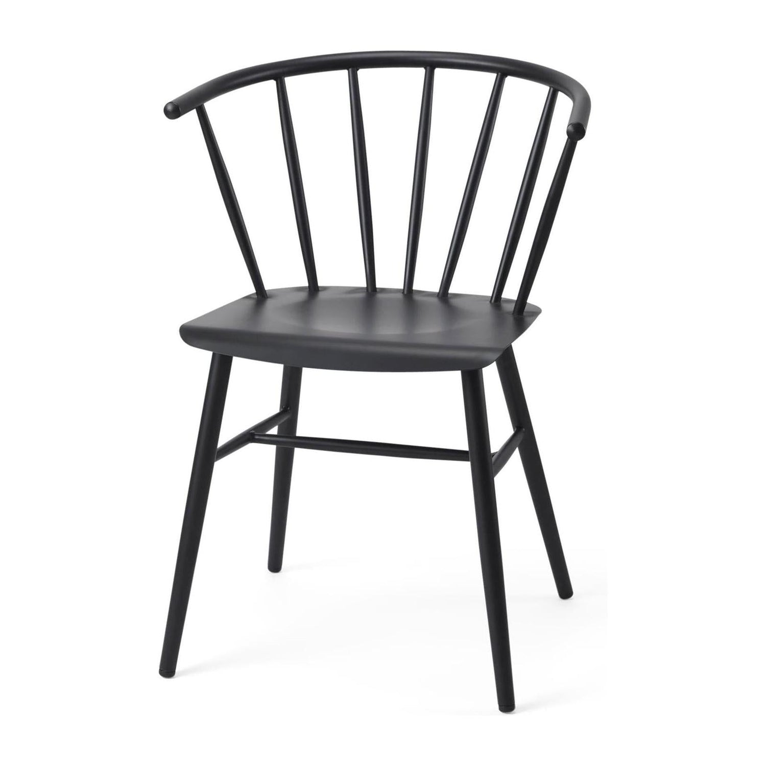 Mercana Colin Black Metal Dining Chair