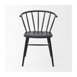 Mercana Colin Black Metal Dining Chair