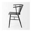 Mercana Colin Black Metal Dining Chair