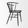 Mercana Colin Black Metal Dining Chair
