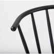Mercana Colin Black Metal Dining Chair