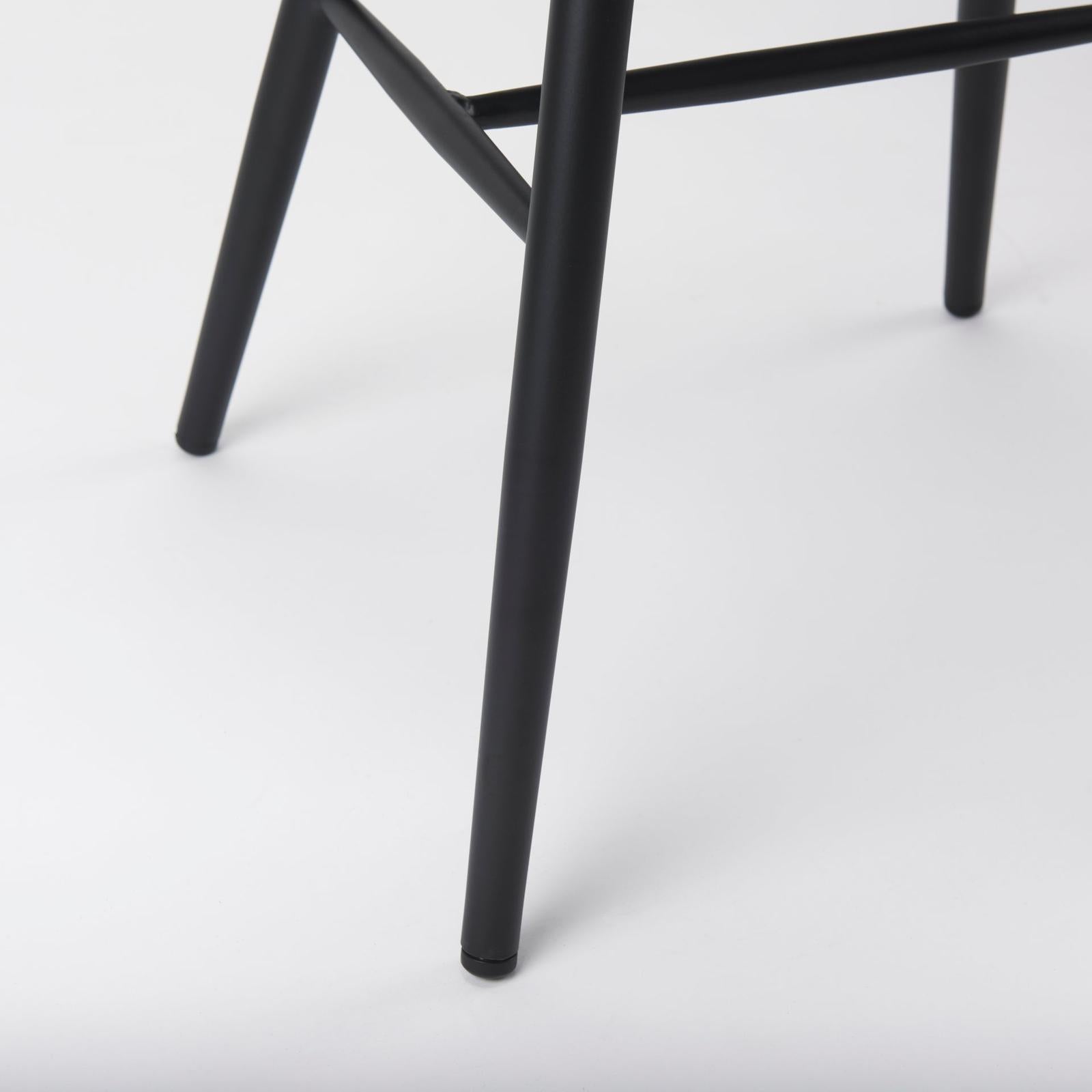 Mercana Colin Black Metal Dining Chair