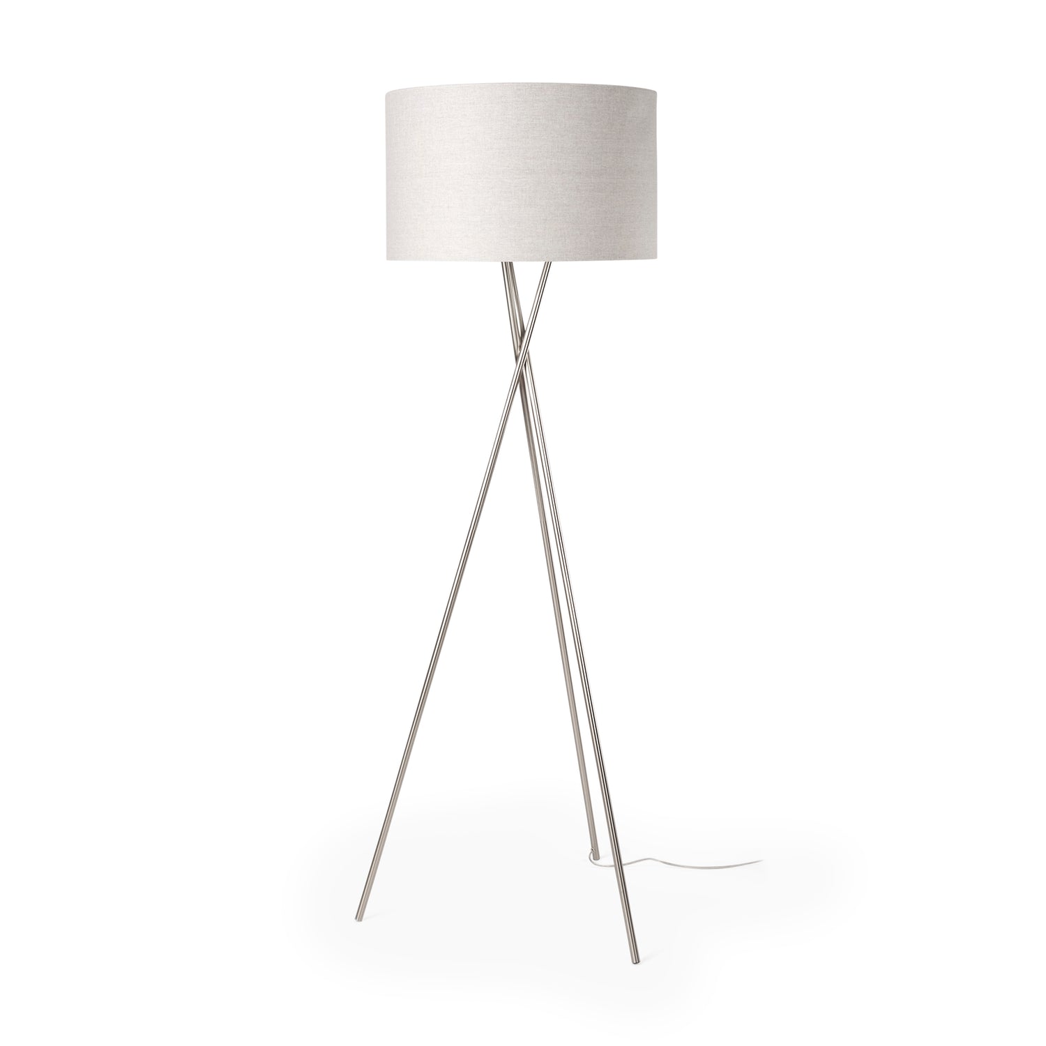 Mercana Ambrose Fabric Shade Floor Lamp