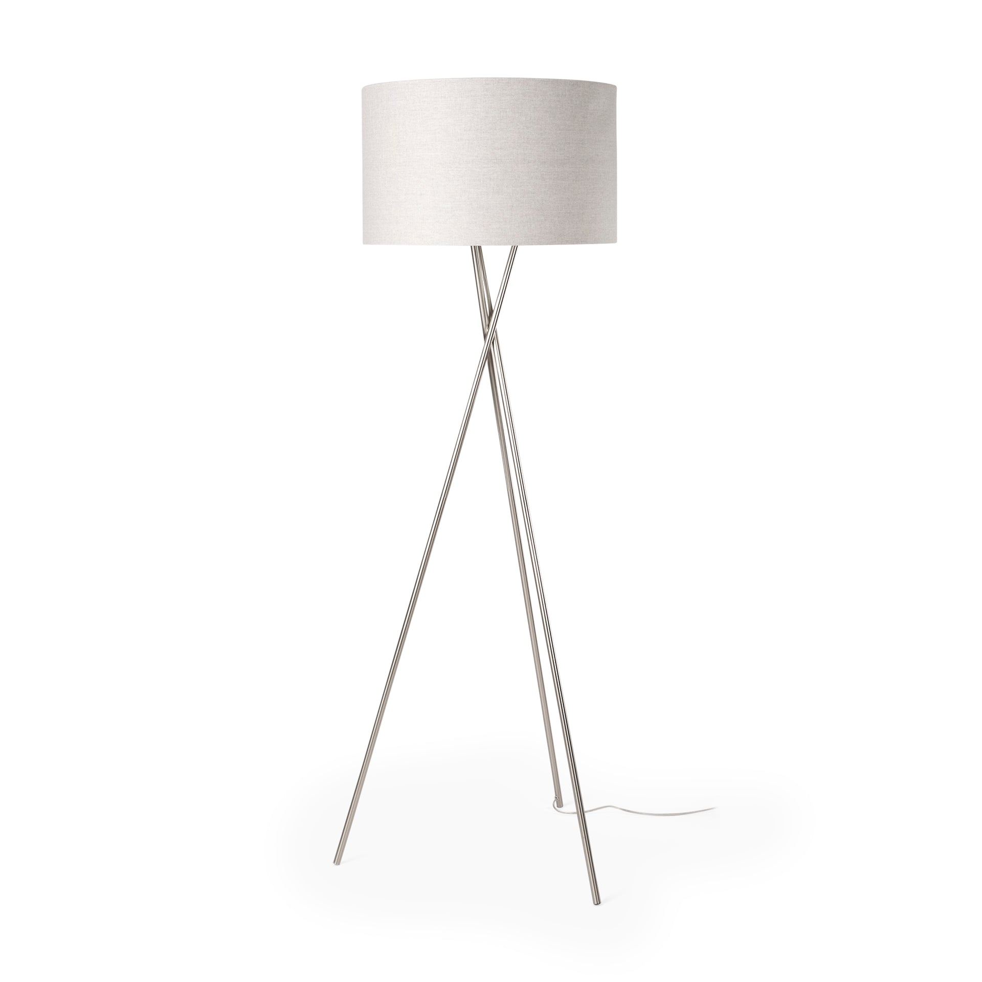 Mercana Ambrose Fabric Shade Floor Lamp