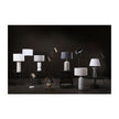 Mercana Eris Black/Brass Metal Cone Shade Floor Lamp