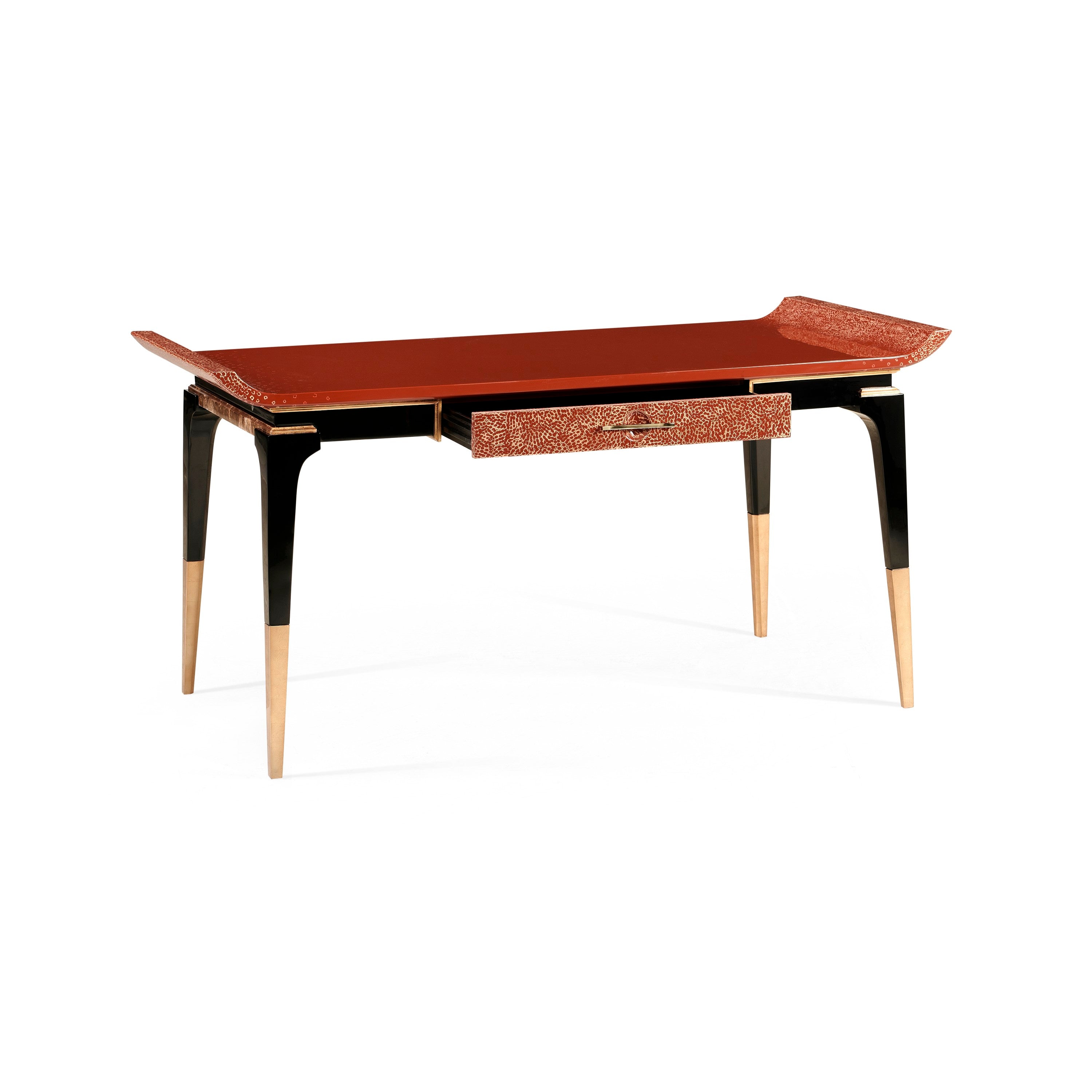 Jonathan Charles Red Emperor Desk ( 495579-EDR )