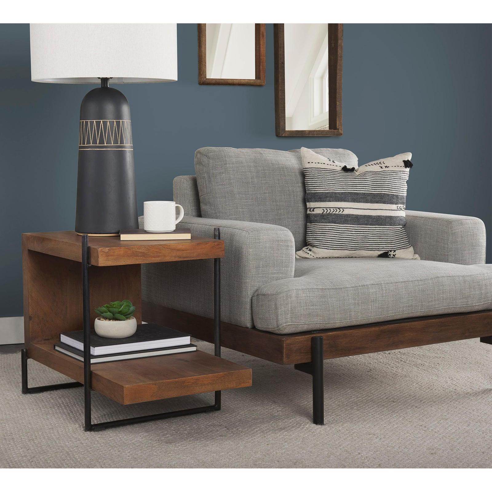Mercana Javier Base W/Cream Shade Table Lamp