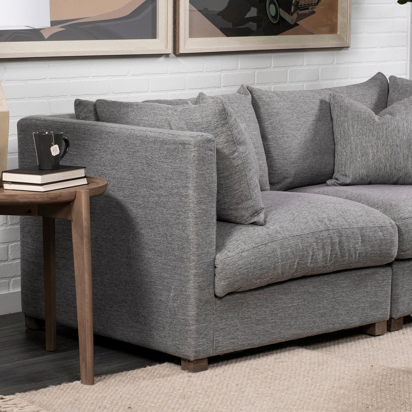 Mercana Valence Castlerock Gray Corner Sectional Piece Clearance
