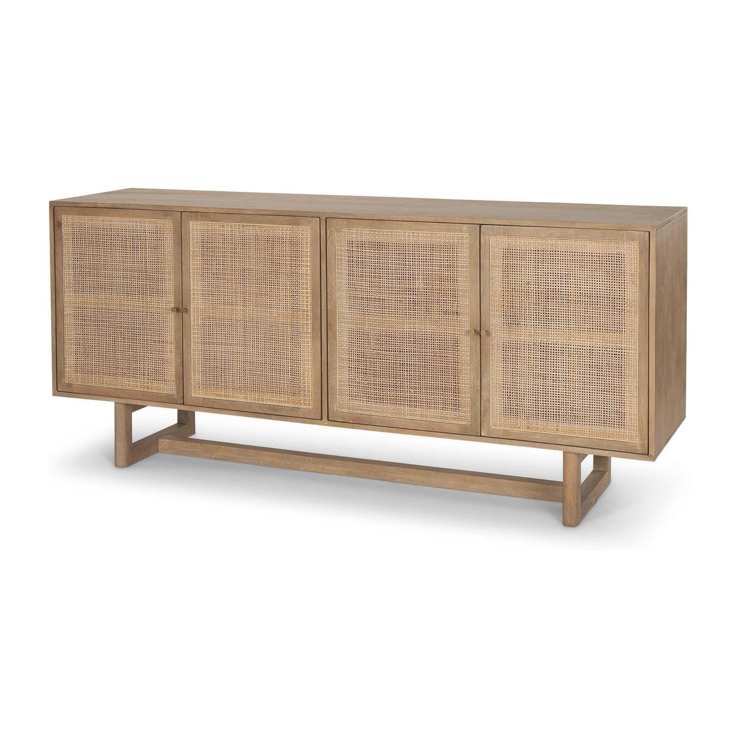 Mercana Grier Solid Wood W/Cane Sideboard