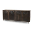 Mercana Tucker Wood w/ Carved Arch Pattern 4 Door Sideboard
