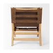 Mercana Elodie Beech Wood Frame Accent Chair