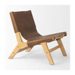 Mercana Elodie Beech Wood Frame Accent Chair