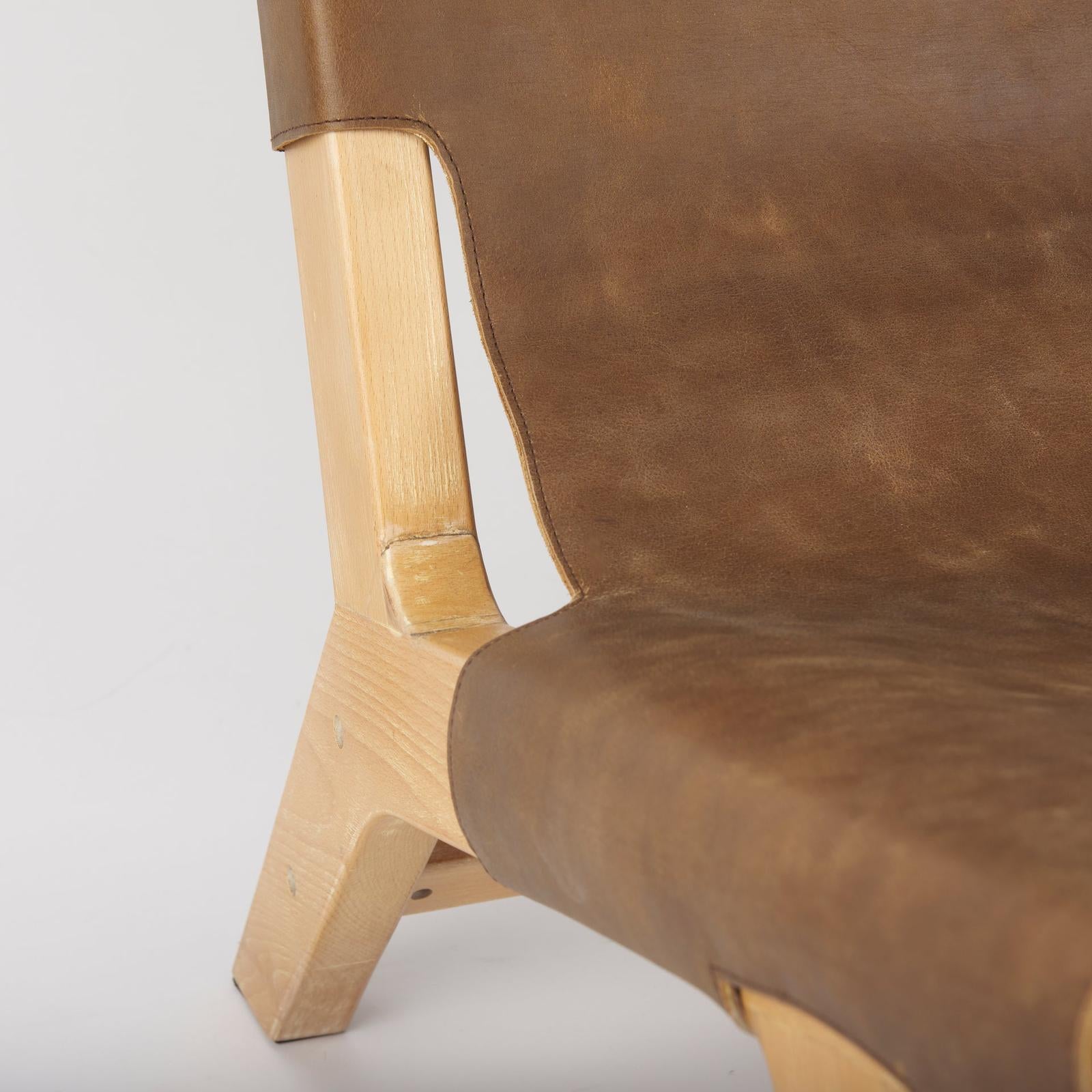 Mercana Elodie Beech Wood Frame Accent Chair