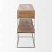 Mercana Morris Metal Frame 2 Drawer Console Table Clearance