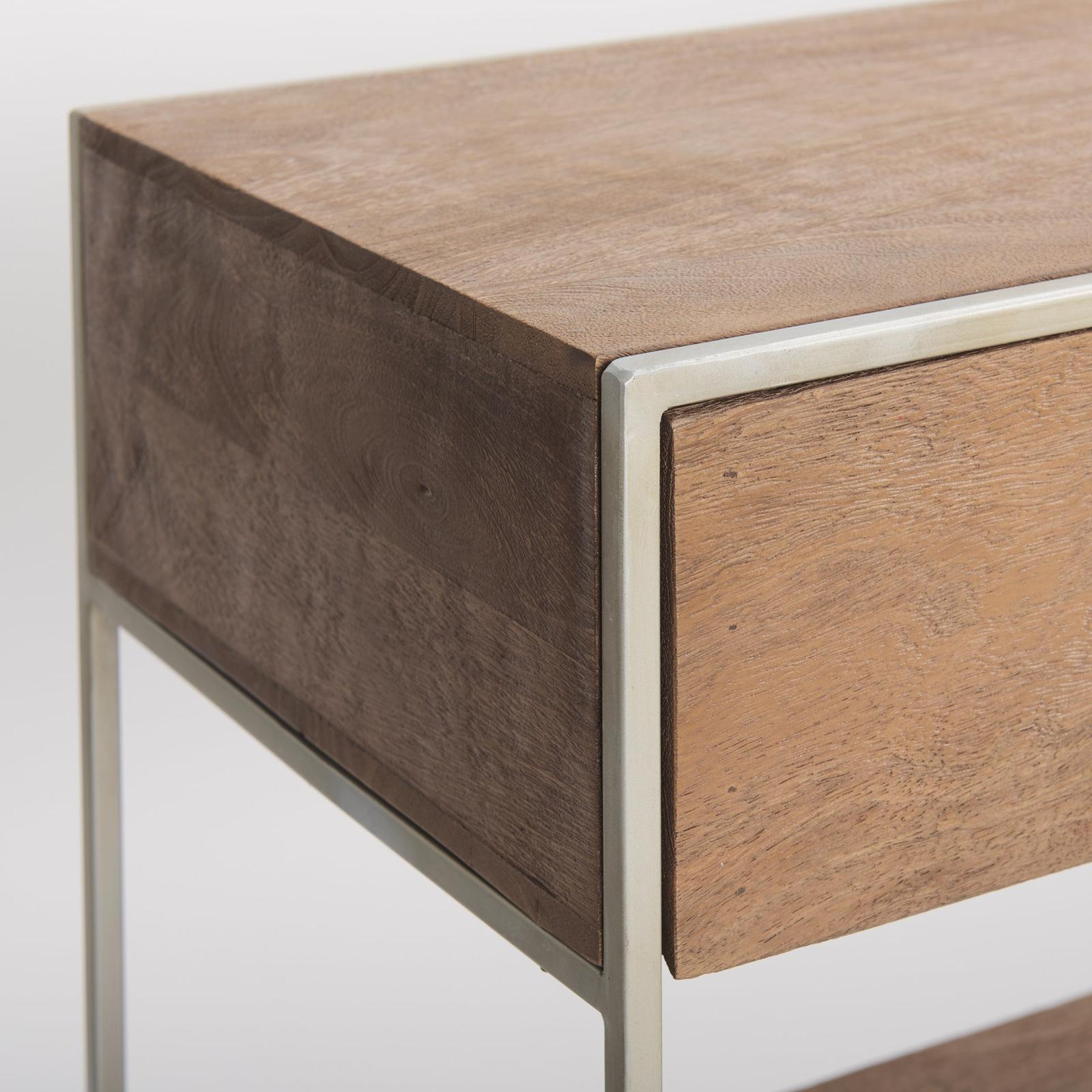 Mercana Morris Metal Frame 2 Drawer Console Table Clearance