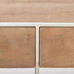 Mercana Morris Metal Frame 2 Drawer Console Table Clearance