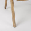 Mercana Donna Wood Cane-Back w/ Beige Upholstered Seat Dining Chair Clearance