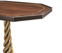 Jonathan Charles Buckingham Octagonal Side Table ( 495908-CRO )