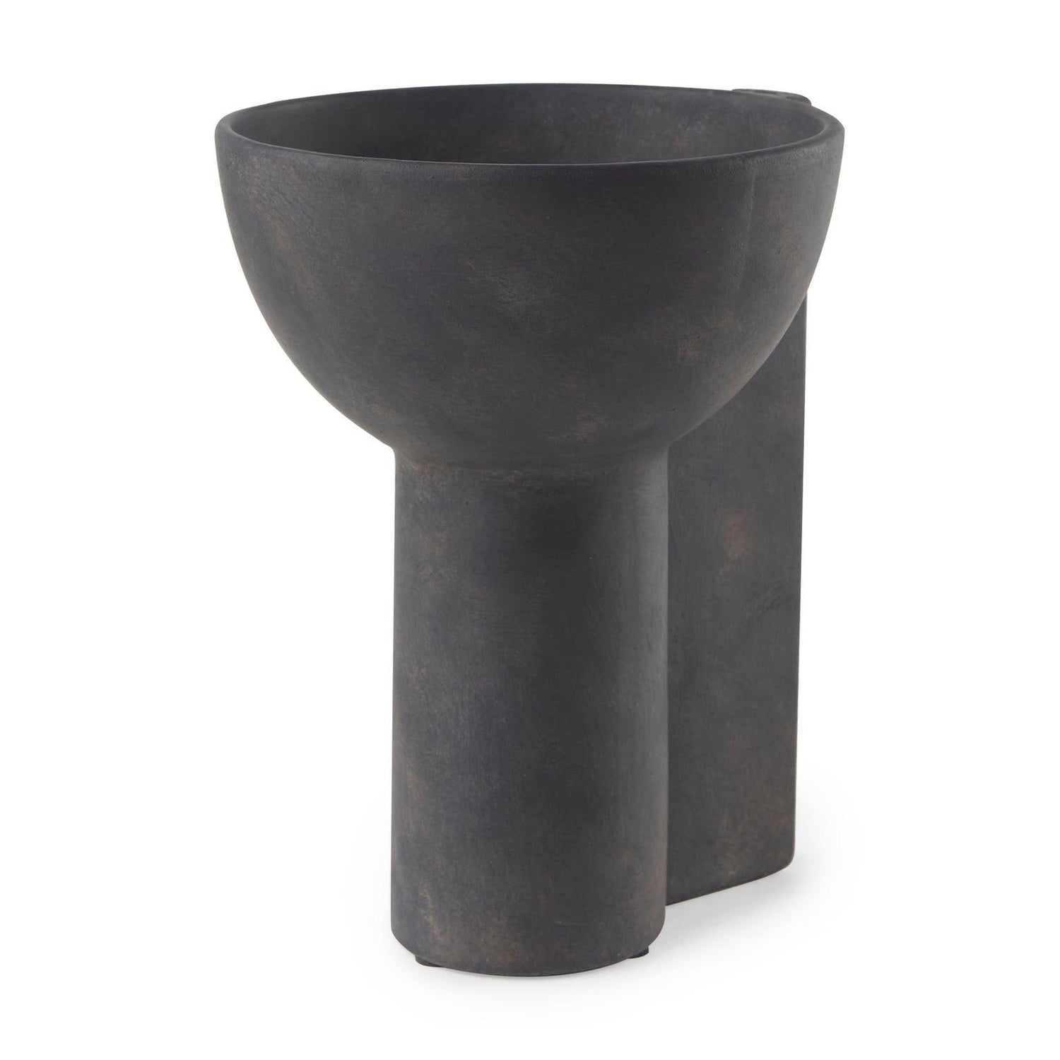 Mercana Sariah Black Ceramic Vase