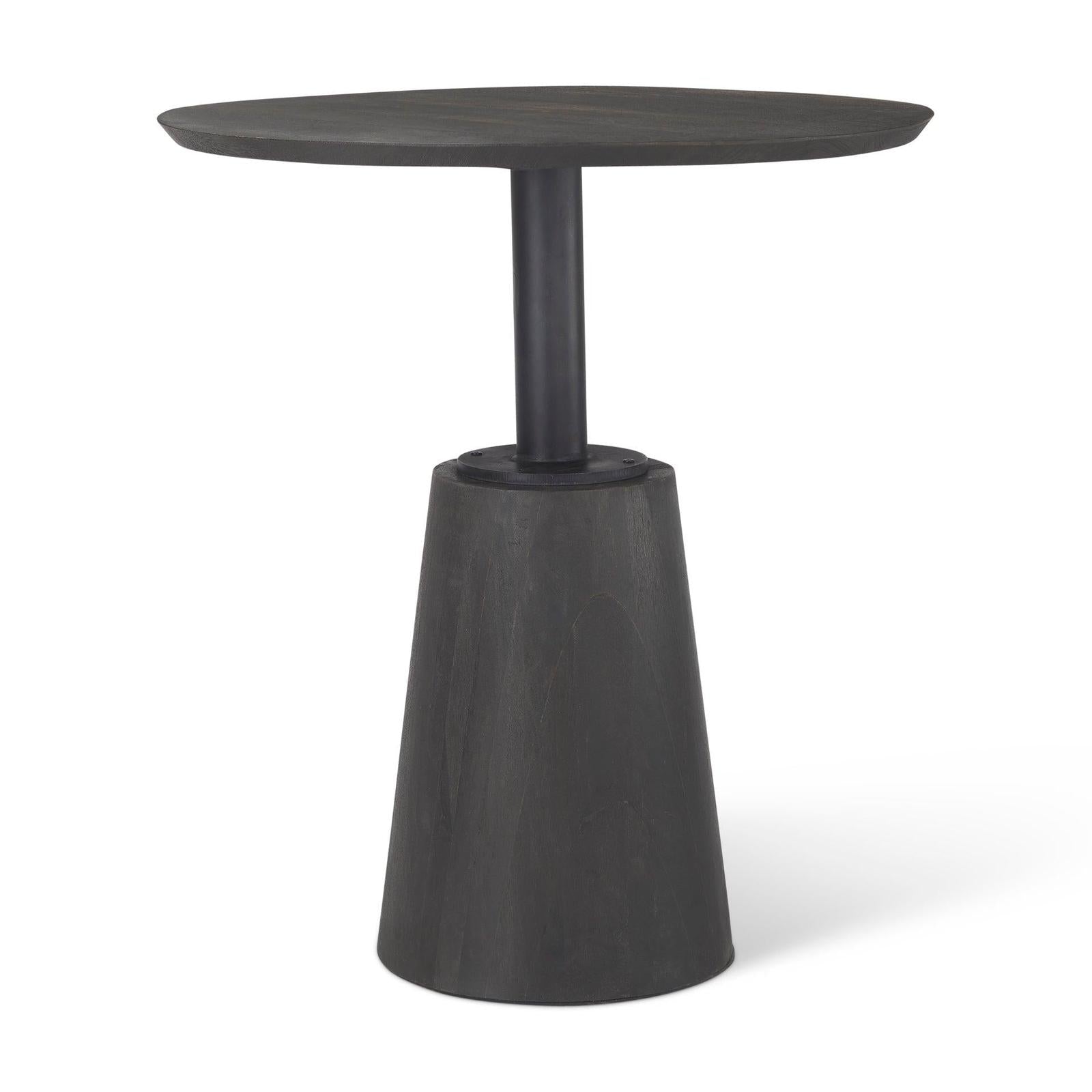 Mercana Maxwell Round Accent Pedestal Bistro Table