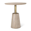 Mercana Maxwell Round Accent Pedestal Bistro Table