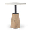 Mercana Maxwell Round Accent Pedestal Bistro Table