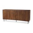 Mercana Lance Medium Brown Solid Wood Sideboard
