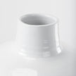 Mercana Amos White and Dark Beige Color Blocked Ceramic Floor Vase