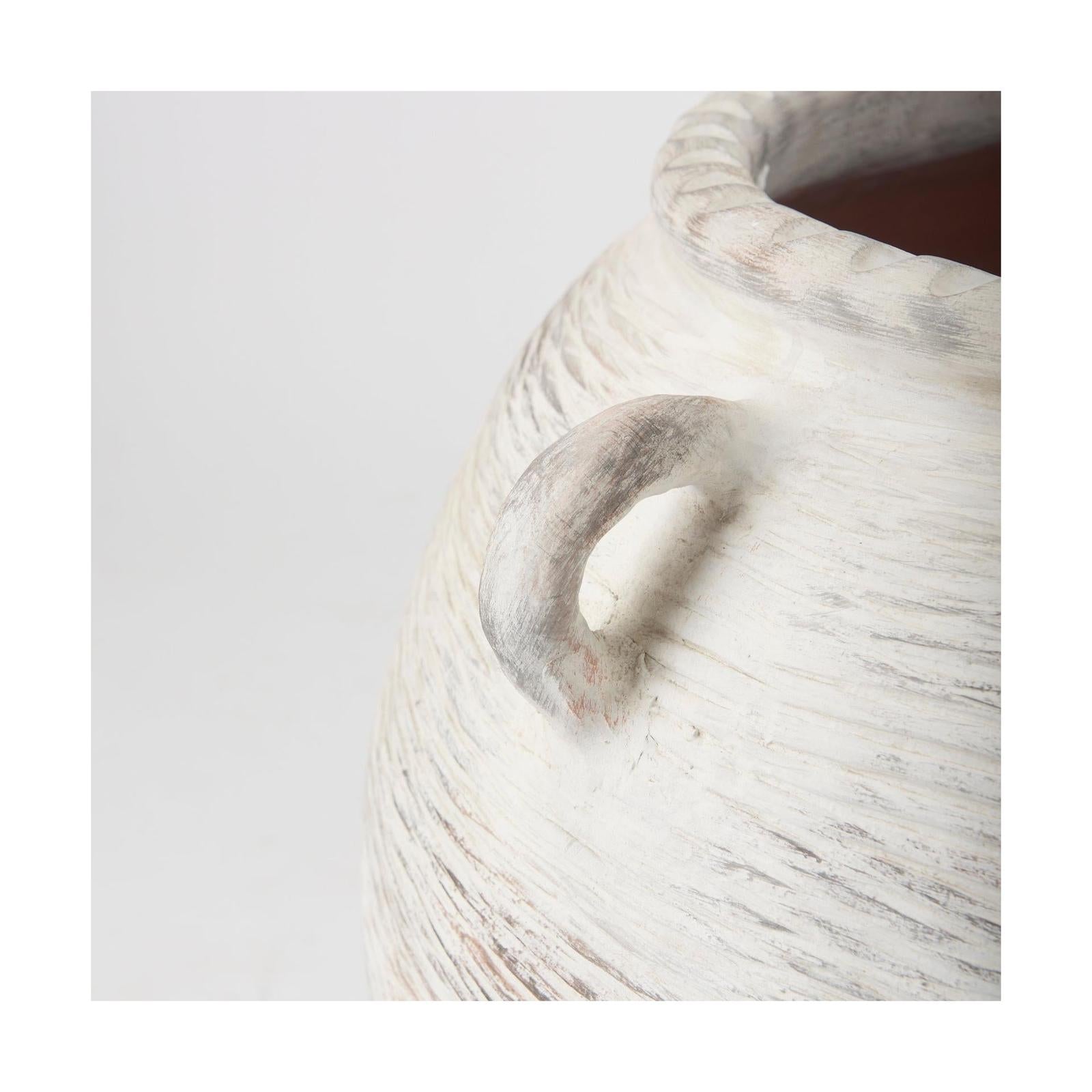 Mercana Misha Cream Ceramic Floor Vase Clearance