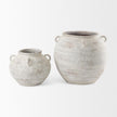 Mercana Misha Cream Ceramic Floor Vase Clearance