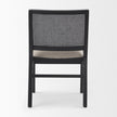 Mercana Wynn Beige Fabric Wood Dining Chair