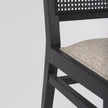 Mercana Wynn Beige Fabric Wood Dining Chair