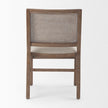 Mercana Wynn Beige Fabric Wood Dining Chair